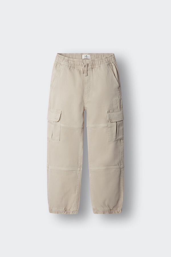 Springfield Kids Cal&ccedil;as cargo jogger para menino cru