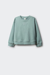 Springfield Kids Sweatshirt de borboleta para menina verde