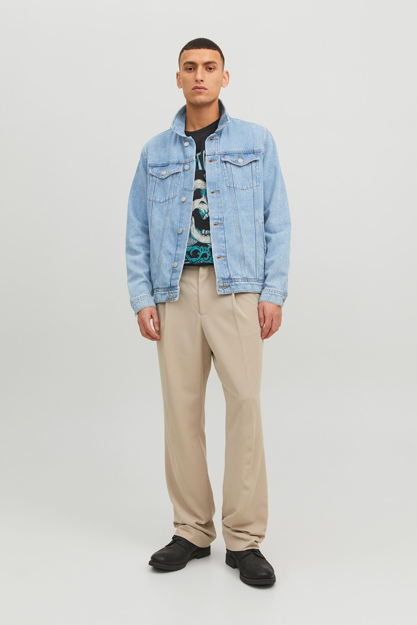 Jack & Jones Blus&atilde;o de ganga regular