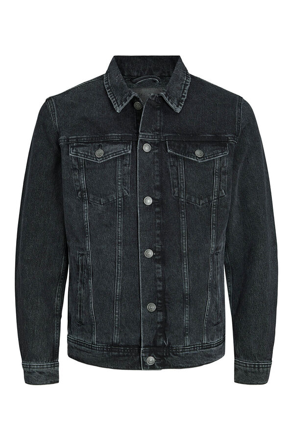 Jack & Jones Blusão denim  preto