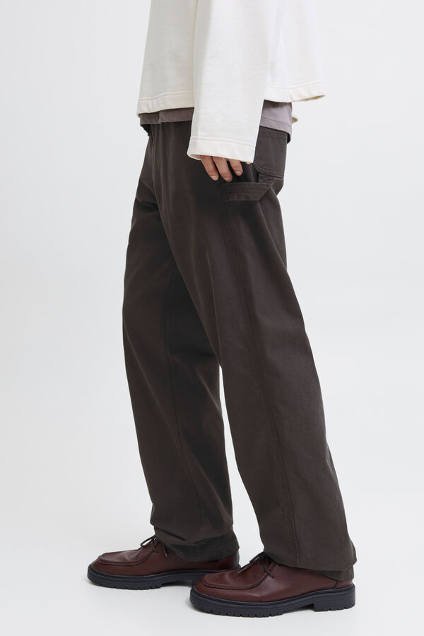 Jack & Jones Pantalón denim cargo negro