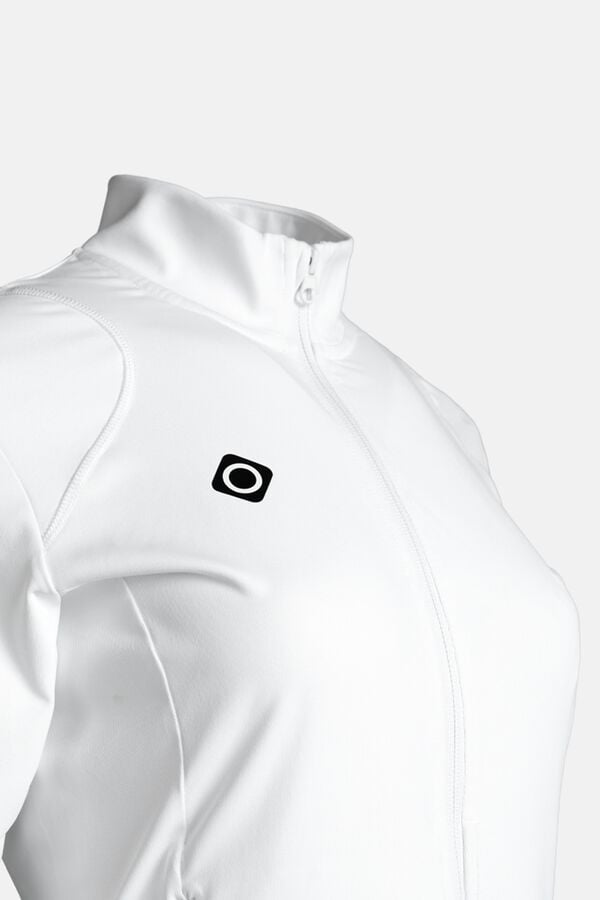 Izas Chaqueta ligera con cremallera blanco