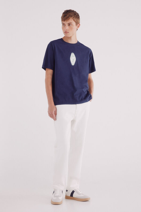 Springfield Camiseta Snoopy Racquet Club azul