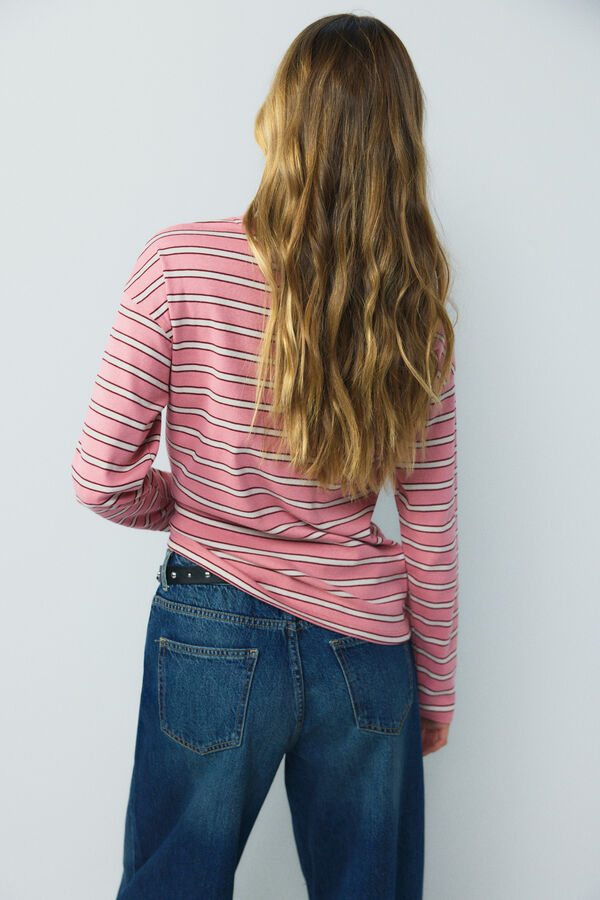 High Spirits Breton T-Shirt rosa