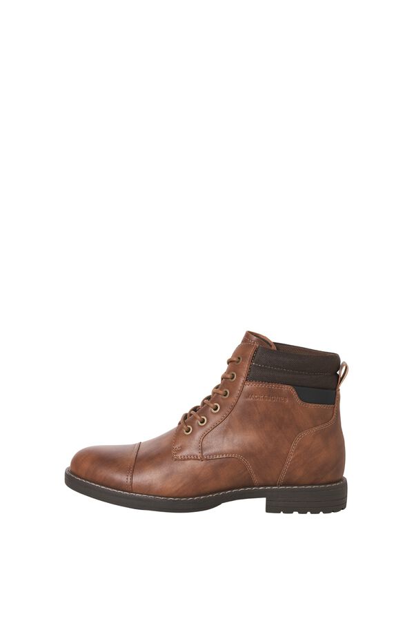 Jack & Jones Botins em poliuretano castanho