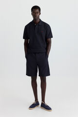 Springfield Polo piqu&eacute; b&aacute;sico Springfield regular fit azul