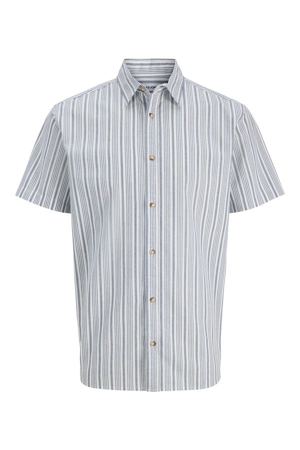 Jack & Jones Camisa oxford regular fit azul