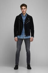 Jack & Jones Jeans Glenn slim fit preto