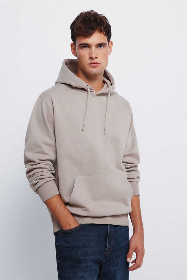 Springfield Capuz básico com sweatshirt  cru