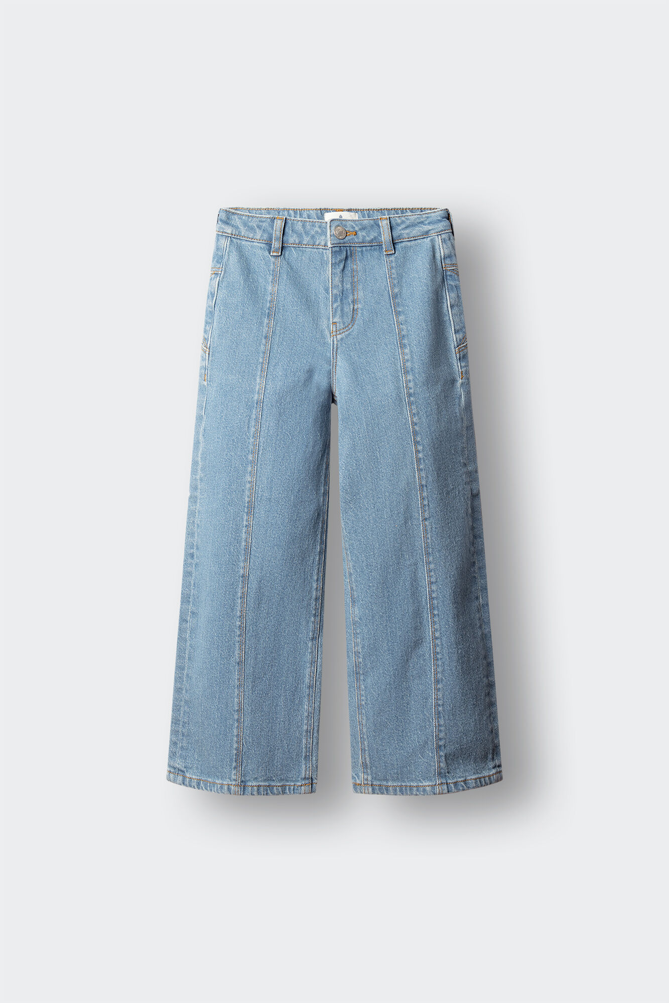 Springfield Kids Cal&ccedil;as wide leg de ganga para menina