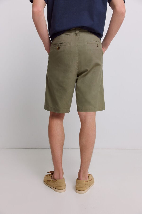 Springfield Bermuda leve relaxed fit bege