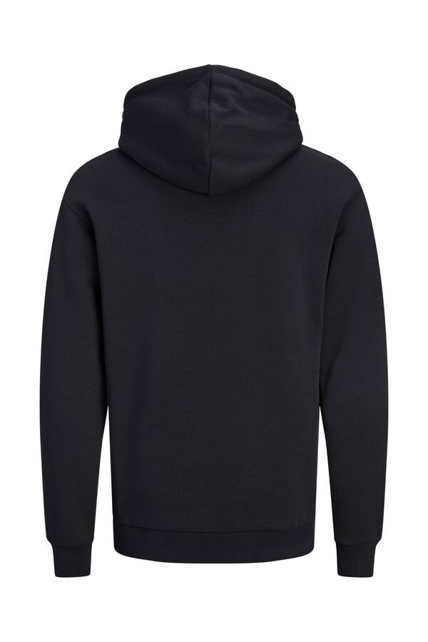 Jack & Jones Hooded relaxed sweatshirt black