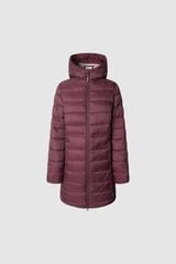 Pepe Jeans Jaqueta longa acolchoada de plumas estampado