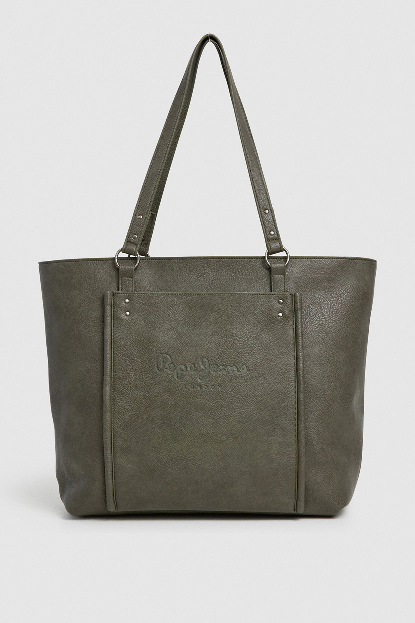 Pepe Jeans Bolso Shopper Efecto Piel