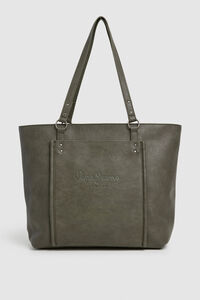 Pepe Jeans Bolso Shopper Efecto Piel