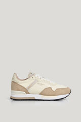 Pepe Jeans Sapatilhas estilo running bege