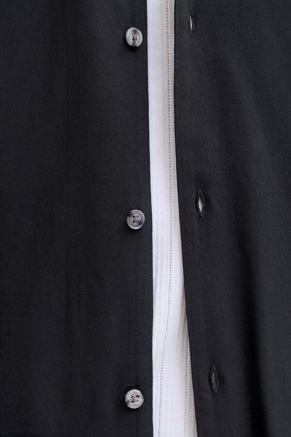 Jack & Jones Viscose relaxed fit shirt black