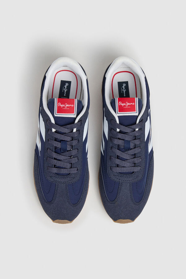 Pepe Jeans T&eacute;nis leves estilo retro azul
