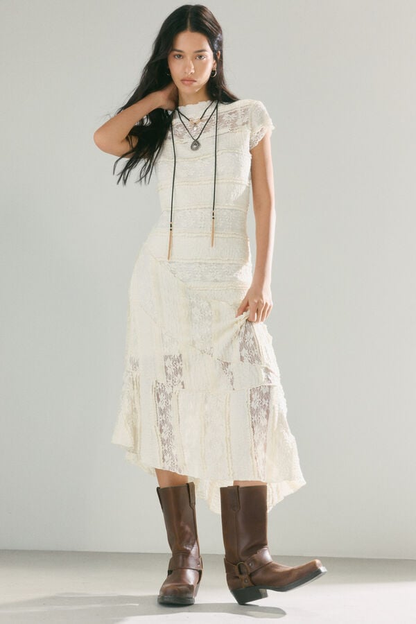 High Spirits Vestido Lola cru