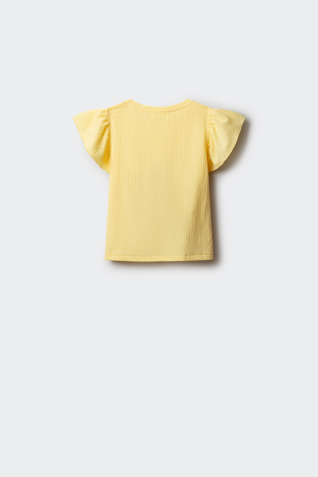 Springfield Kids Camiseta manga corta manga con volantes ni&ntilde;a