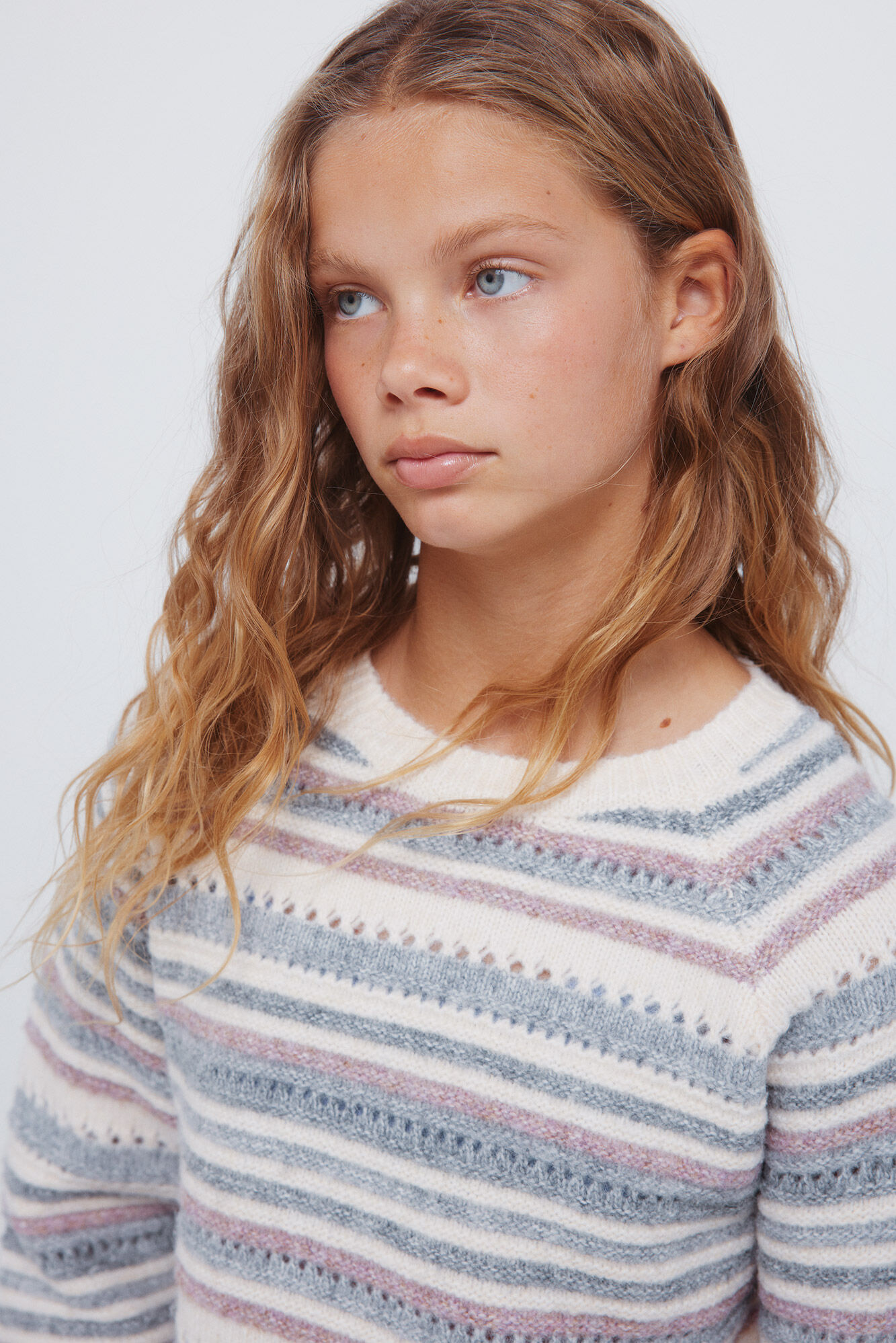 Springfield Kids Camisola riscas para meninas.
