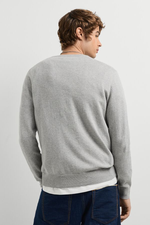 Pepe Jeans Camisola de gola redonda cinzento