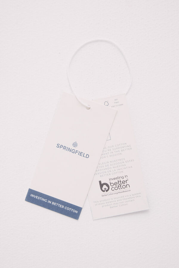 Springfield Bermuda smart comfort slim fit cinzento
