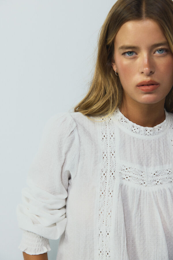 High Spirits Sunday Blouse branco
