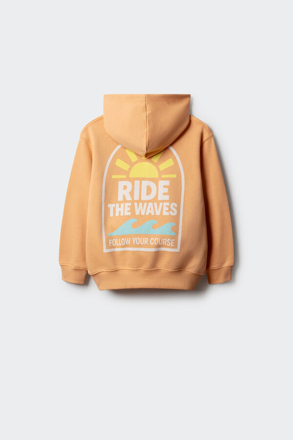 Springfield Kids Sweatshirt ride waves de menino vermelho
