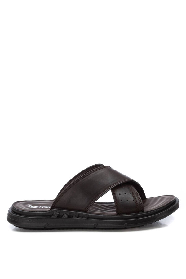 XTI Sandália masculina castanho