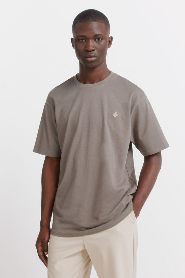 Springfield Springfield logo basic T-shirt castanho