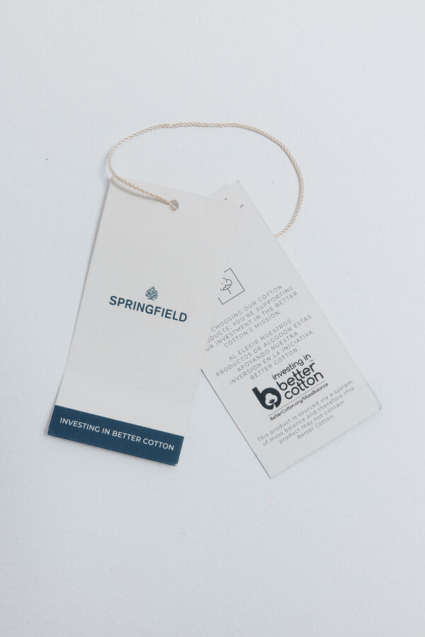 Springfield Camisa com detalhes bordados branco