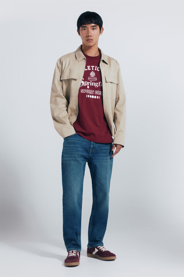 Springfield Camiseta esportiva Springfield. Divis&atilde;o vermelho