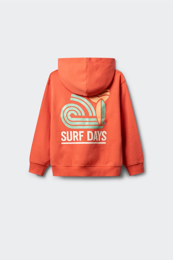 Springfield Kids Sweatshirt surf days para menino vermelho