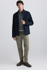 Springfield Cal&ccedil;as chino comfort fit Caqui escuro