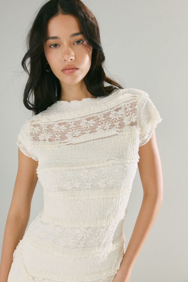 High Spirits Vestido Lola cru