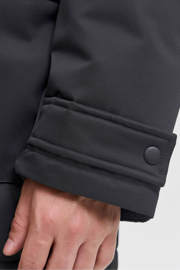 Jack & Jones Parka acolchoada  preto