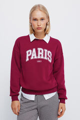 Springfield Sweatshirt "Paris" vermelho