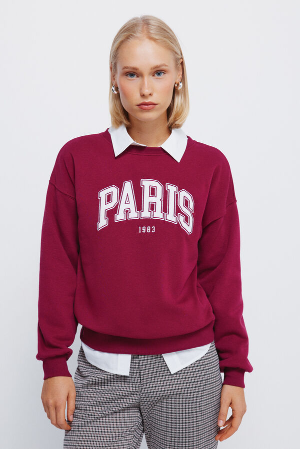 Springfield Sweatshirt "Paris" vermelho