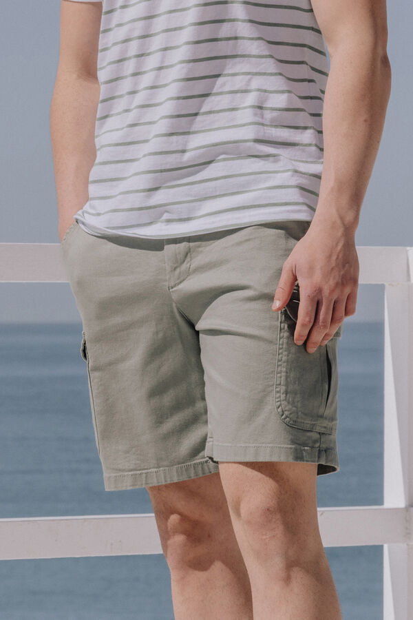 Celopman Bermuda Cargo Verde verde