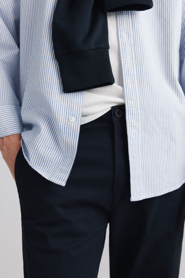 Springfield Cal&ccedil;as chino slim fit azul