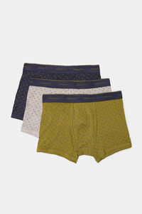 Springfield Pack 3 boxers dots azul
