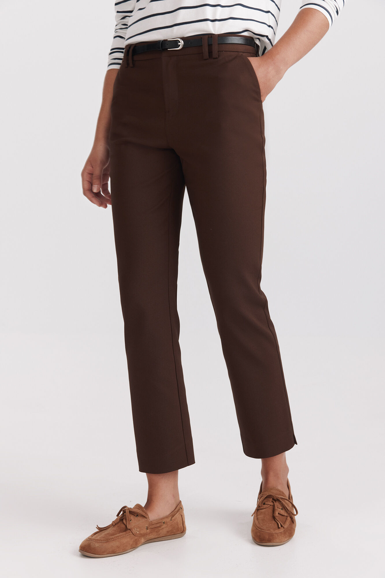 Springfield Cal&ccedil;as chino com cinto el&aacute;stico