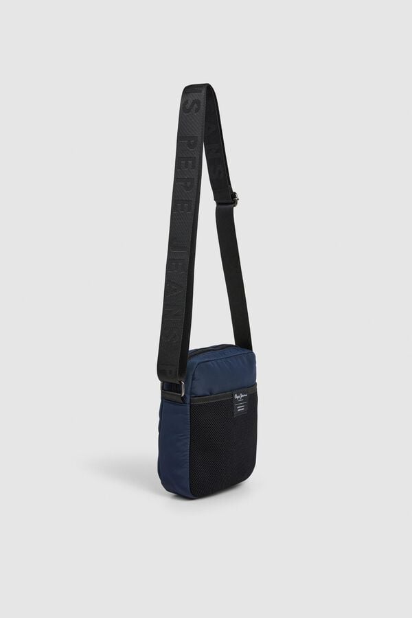 Pepe Jeans Bolso Reporter Con Logo azul