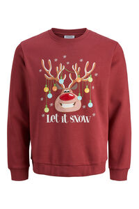 Jack & Jones Sweatshirt de gola redonda de Natal