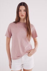 Springfield Camiseta frontal pérola verde