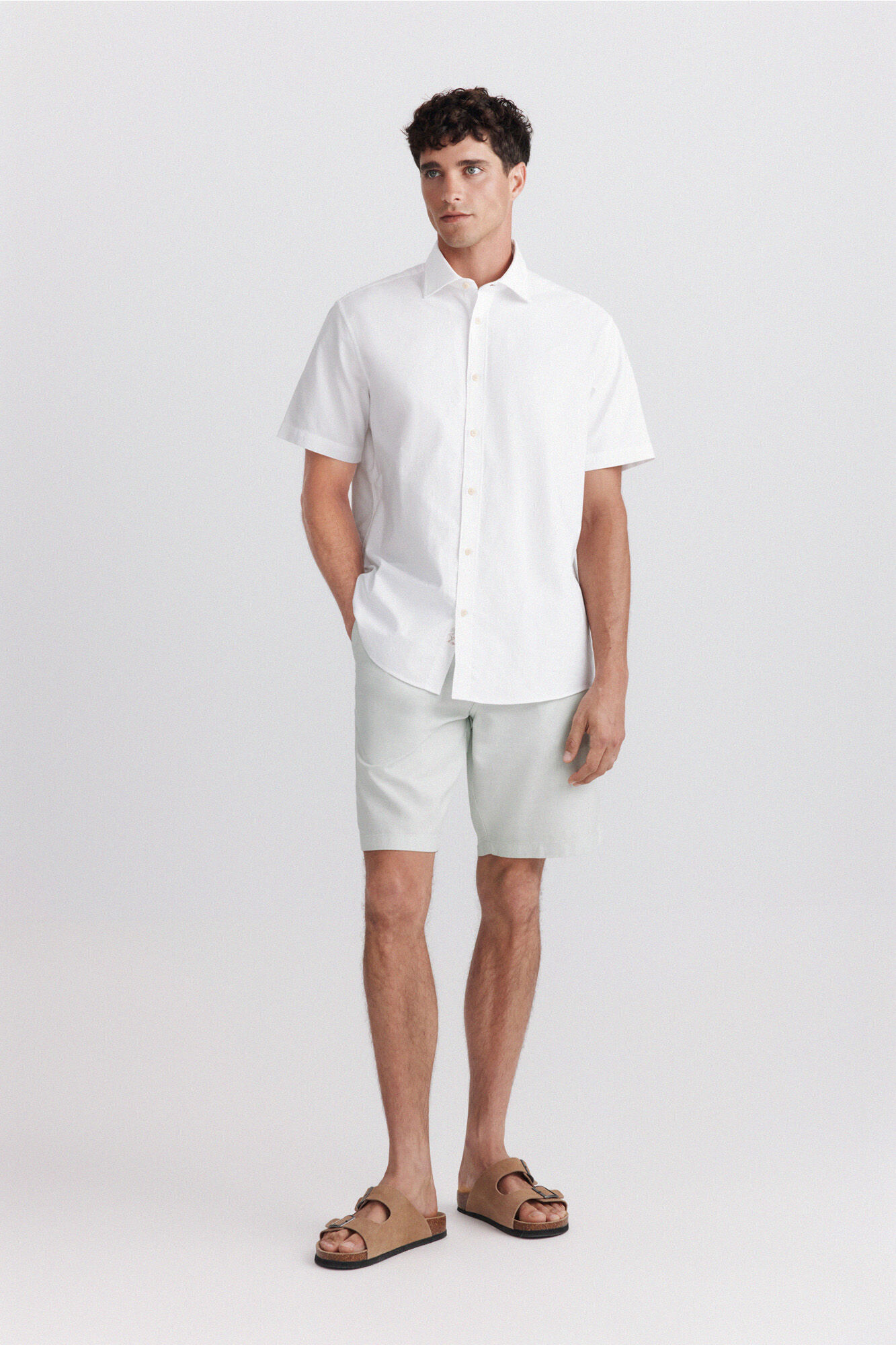 Springfield Bermuda t&eacute;cnica wide & relaxed fit