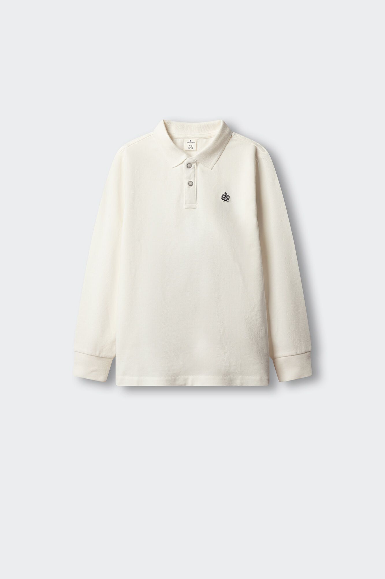 Springfield Kids Polo de manga comprida b&aacute;sico para menino