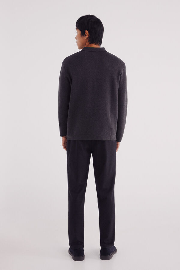 Springfield Calça calças chino Paul Comfort Fit cinzento