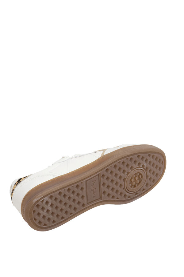 Pepe Jeans Zapatillas Con Detalles Animal Print blanco